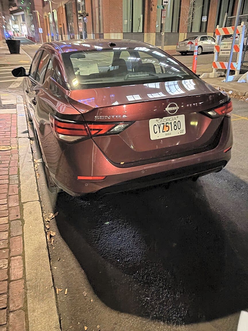 Image submitted with report