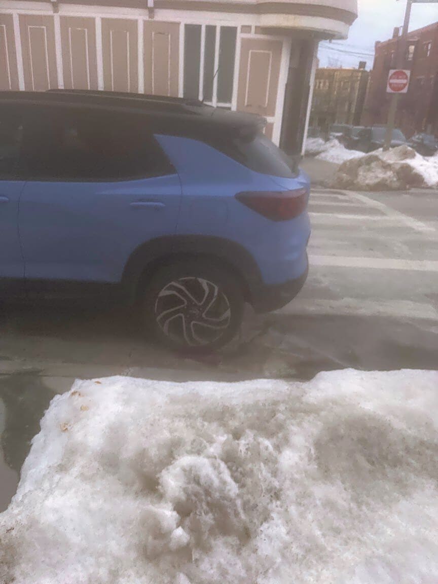 Image submitted with report