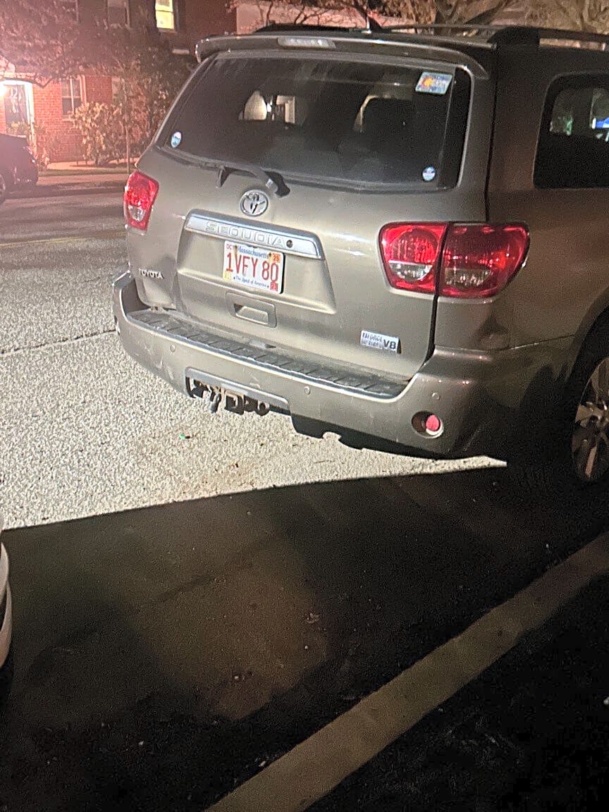 Image submitted with report