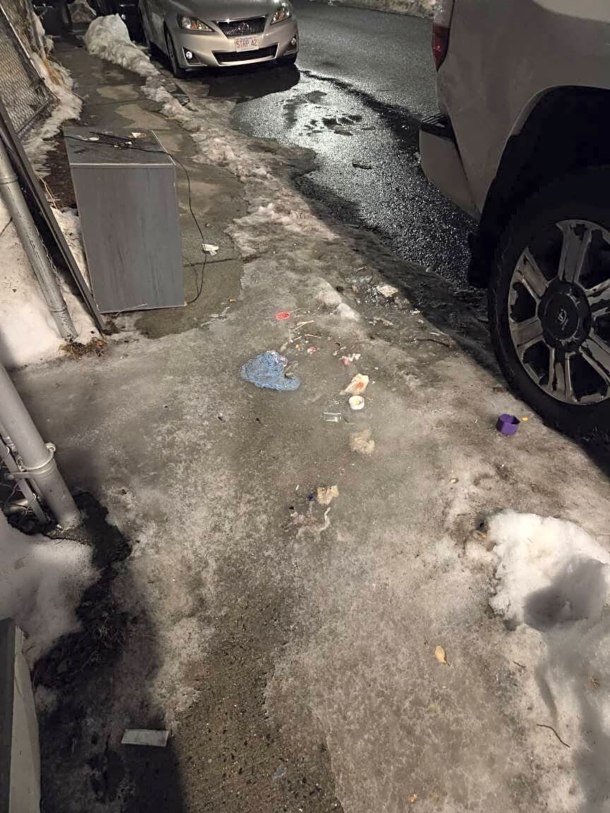 Image submitted with report