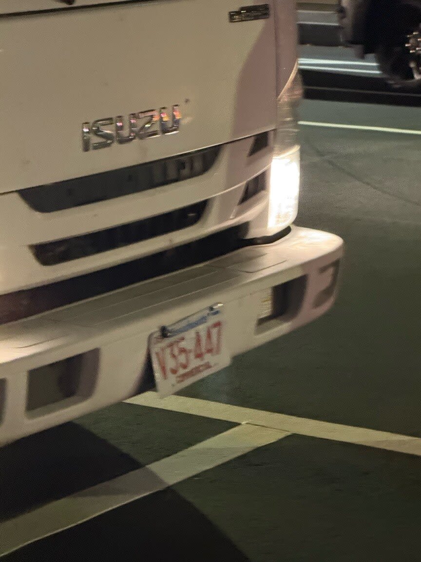 Image submitted with report