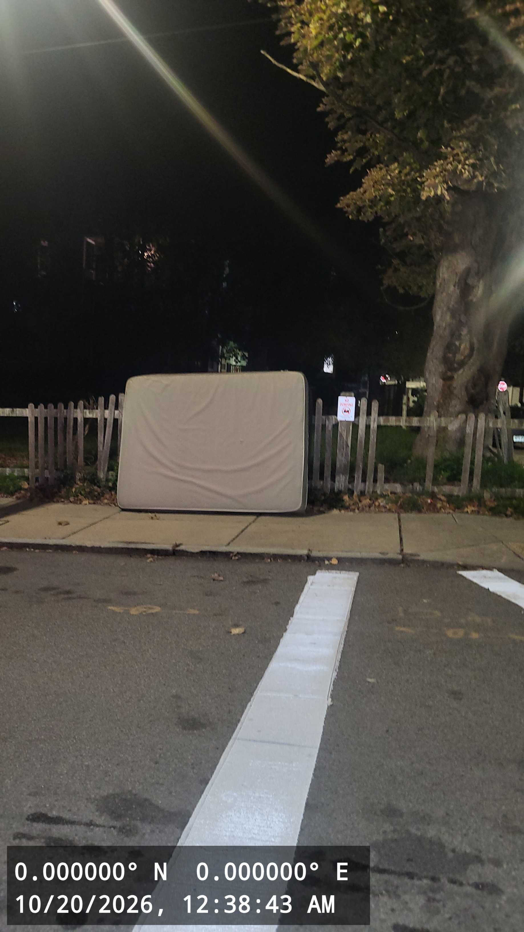 Image submitted with report