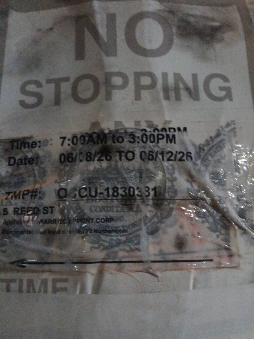 Image submitted with report