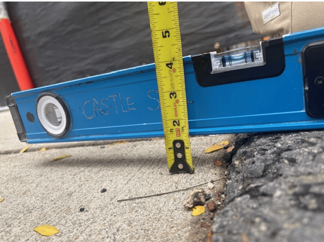 Image submitted with report