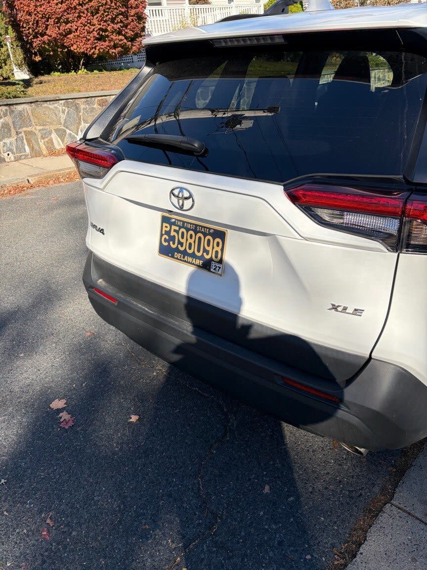 Image submitted with report