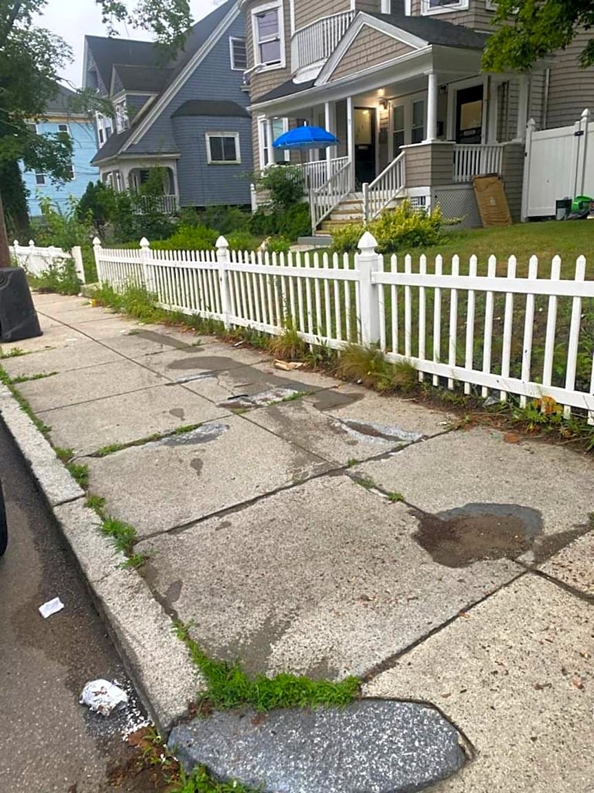 Image submitted with report