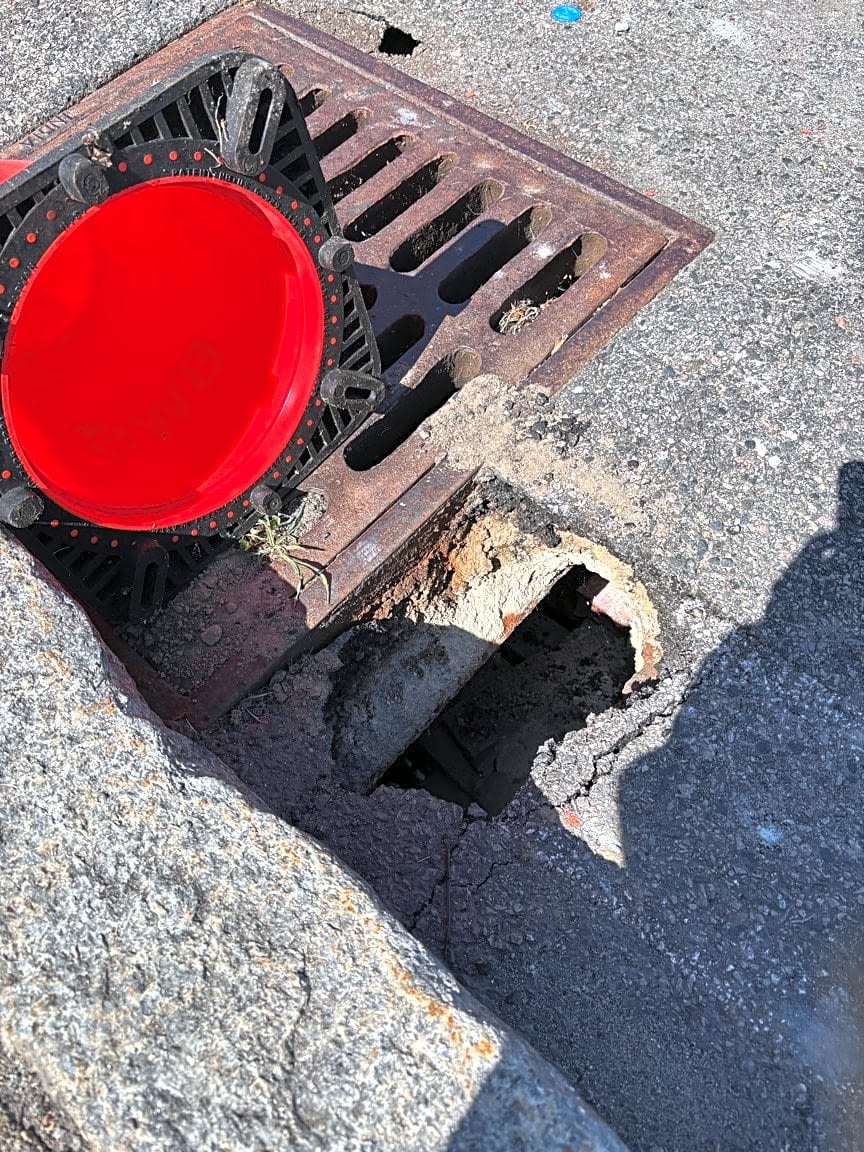 Image submitted with report