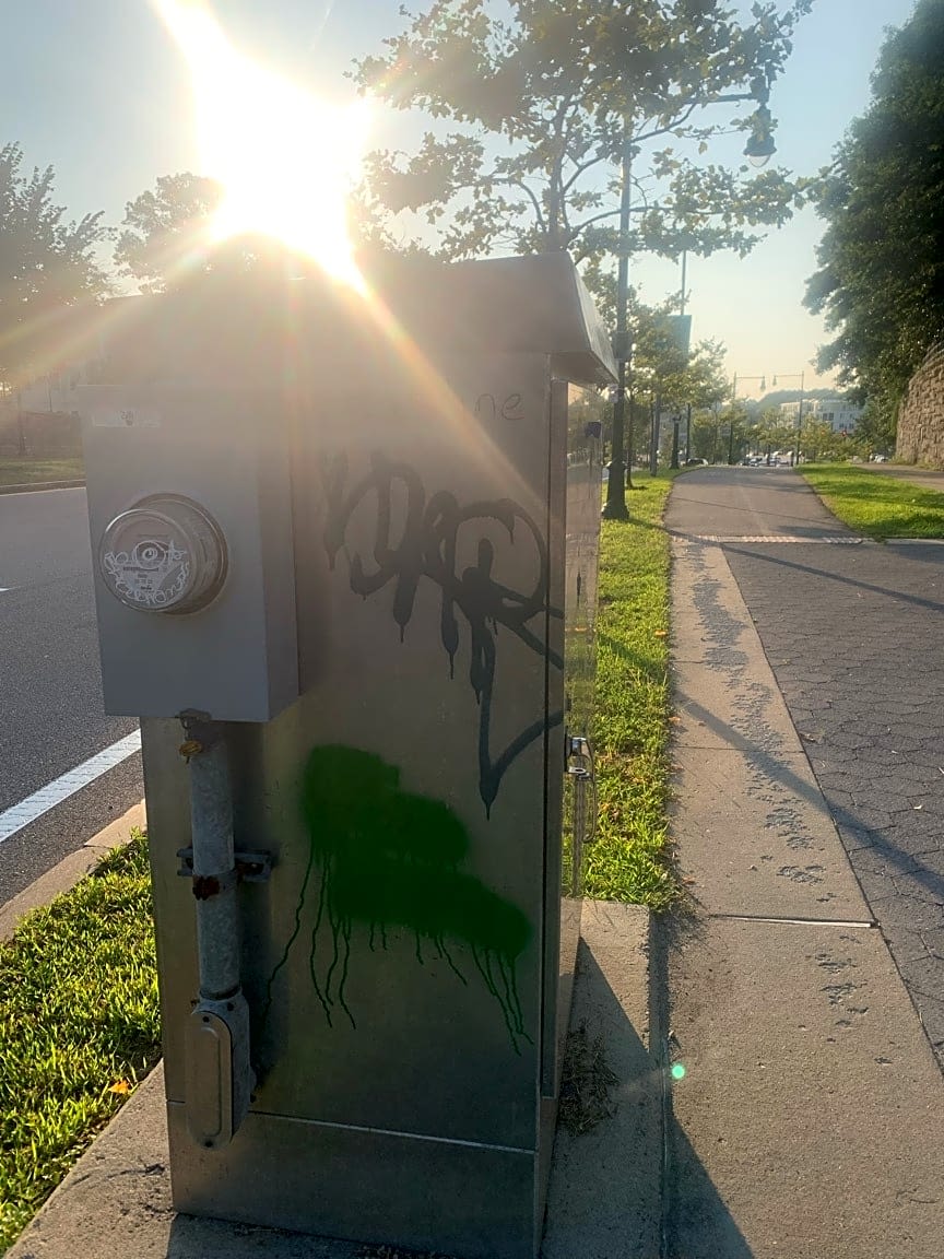 Image submitted with report