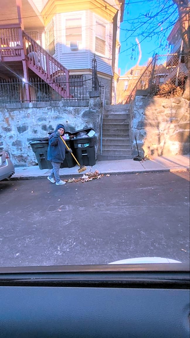 Image submitted with report