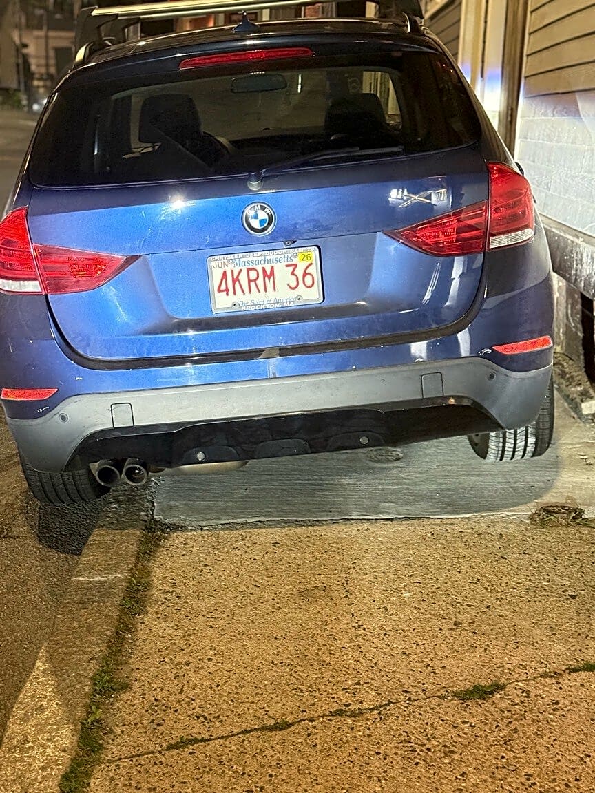Image submitted with report