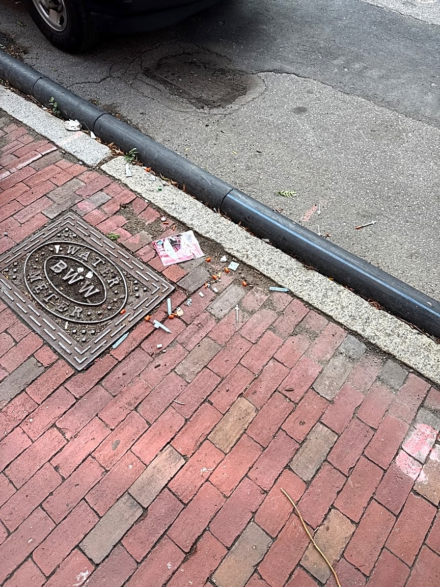Image submitted with report