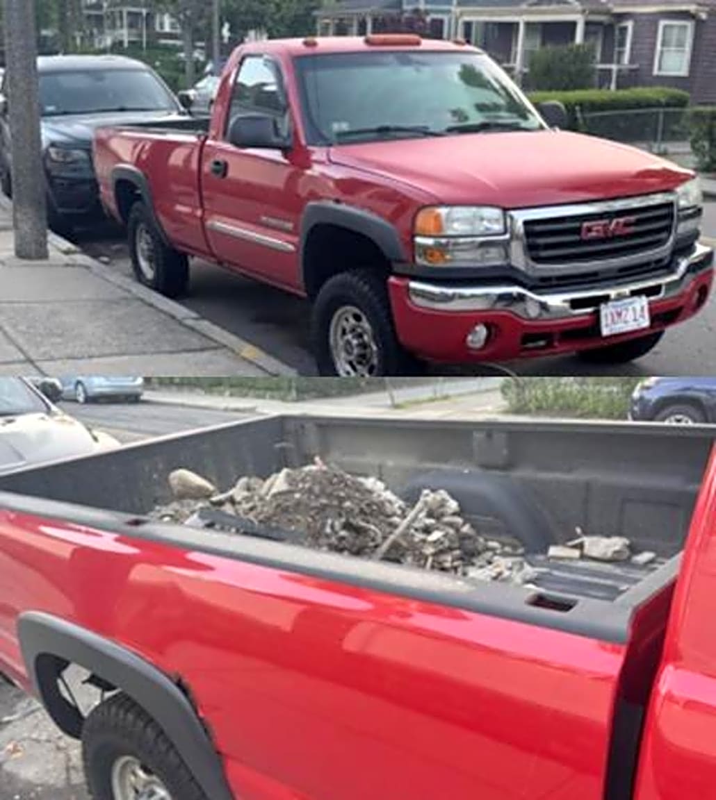 Image submitted with report