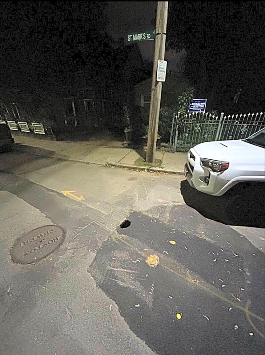 Image submitted with report