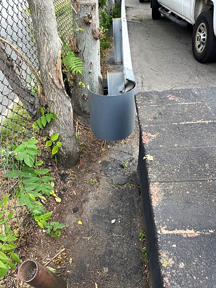 Image submitted with report