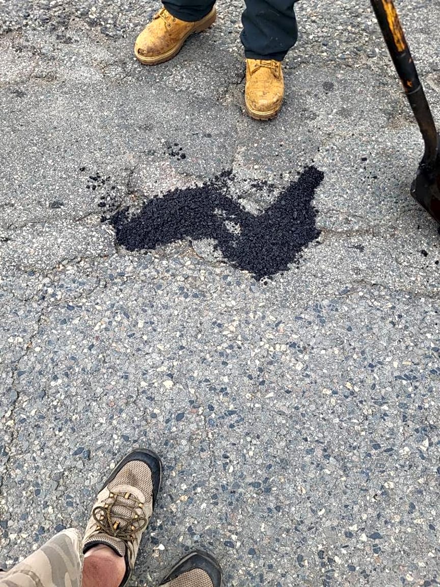 Image submitted with report