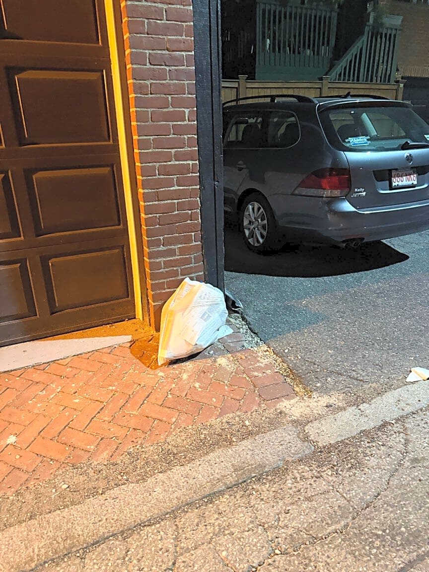 Image submitted with report