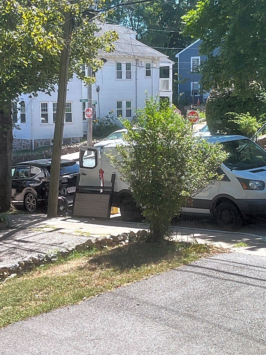 Image submitted with report
