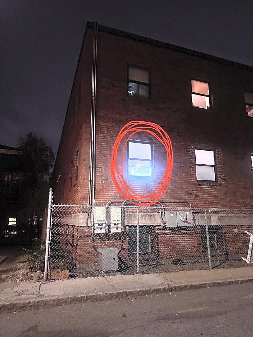 Image submitted with report