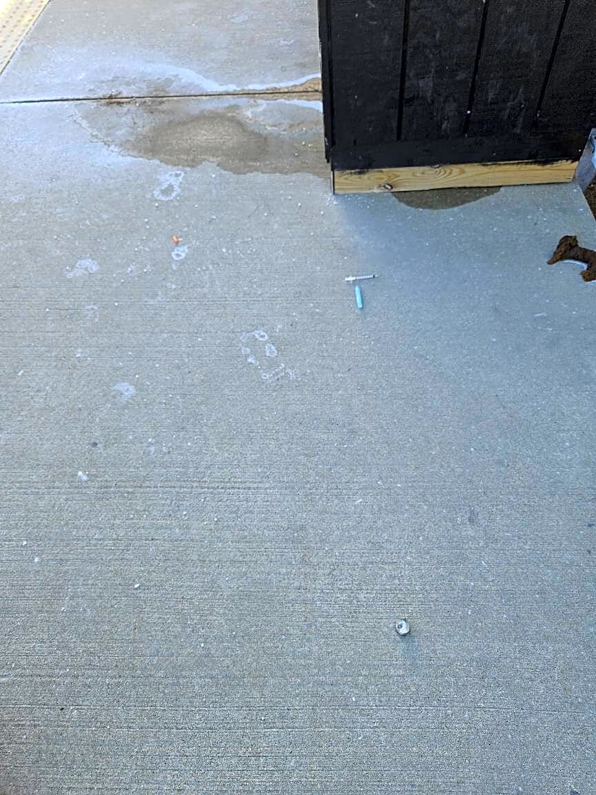 Image submitted with report