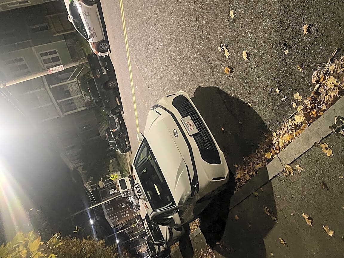 Image submitted with report