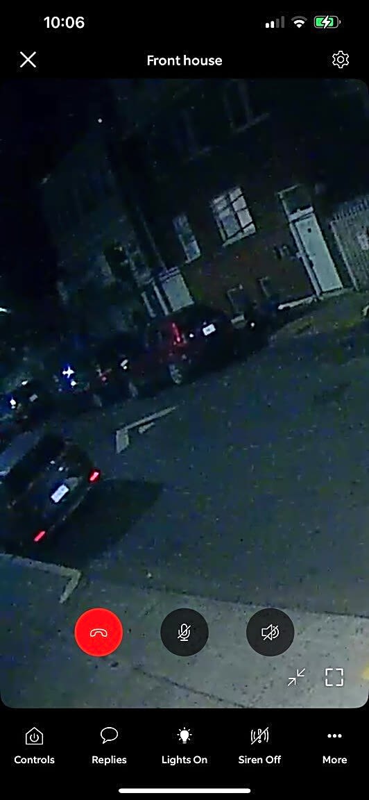 Image submitted with report