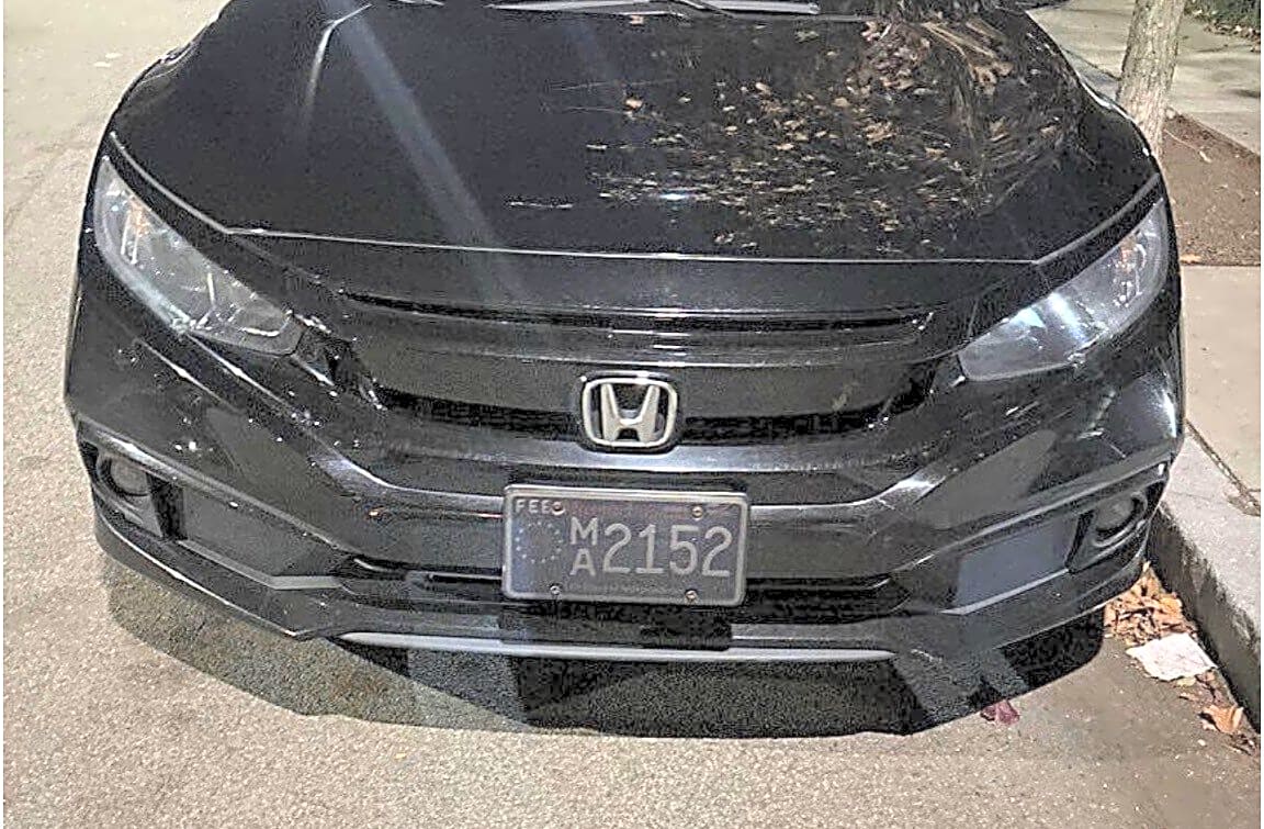 Image submitted with report