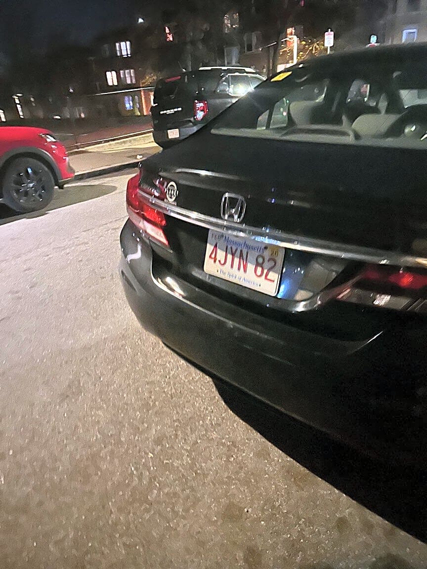 Image submitted with report