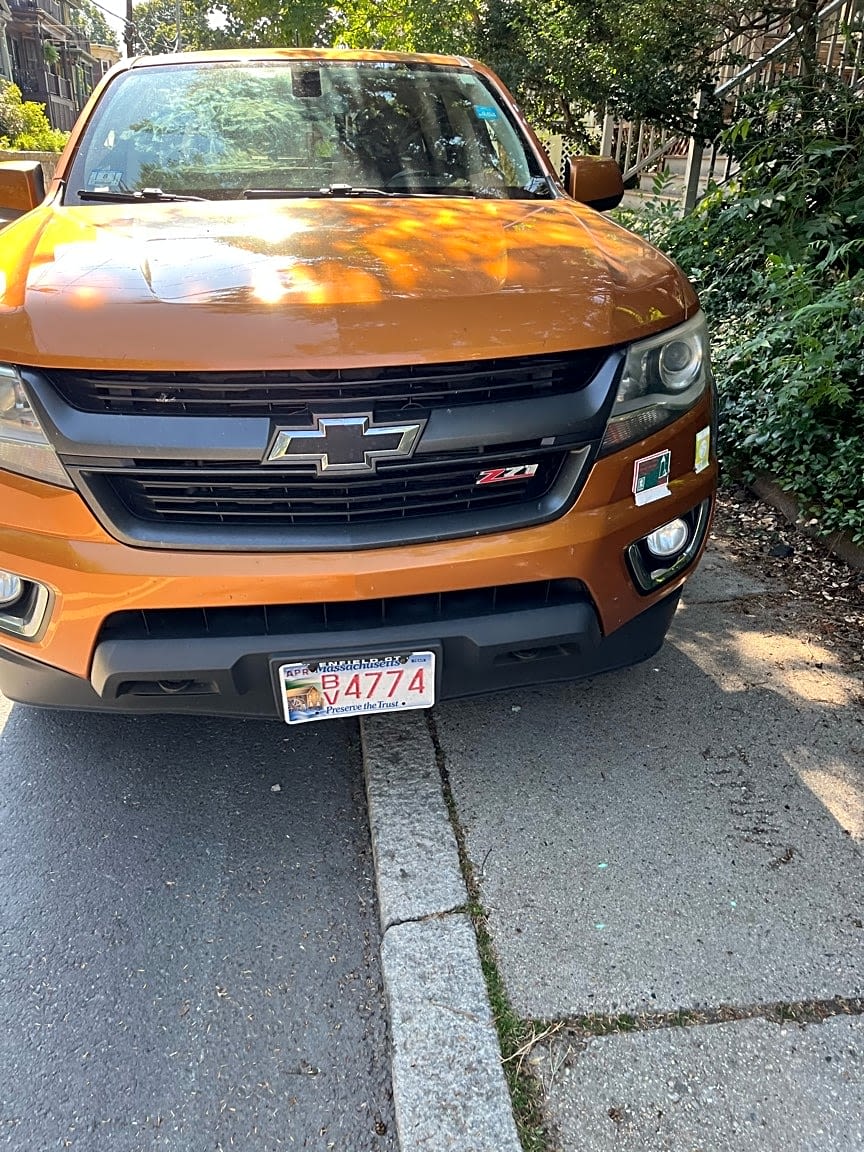Image submitted with report