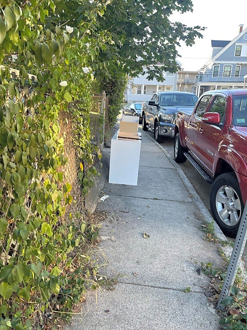 Image submitted with report