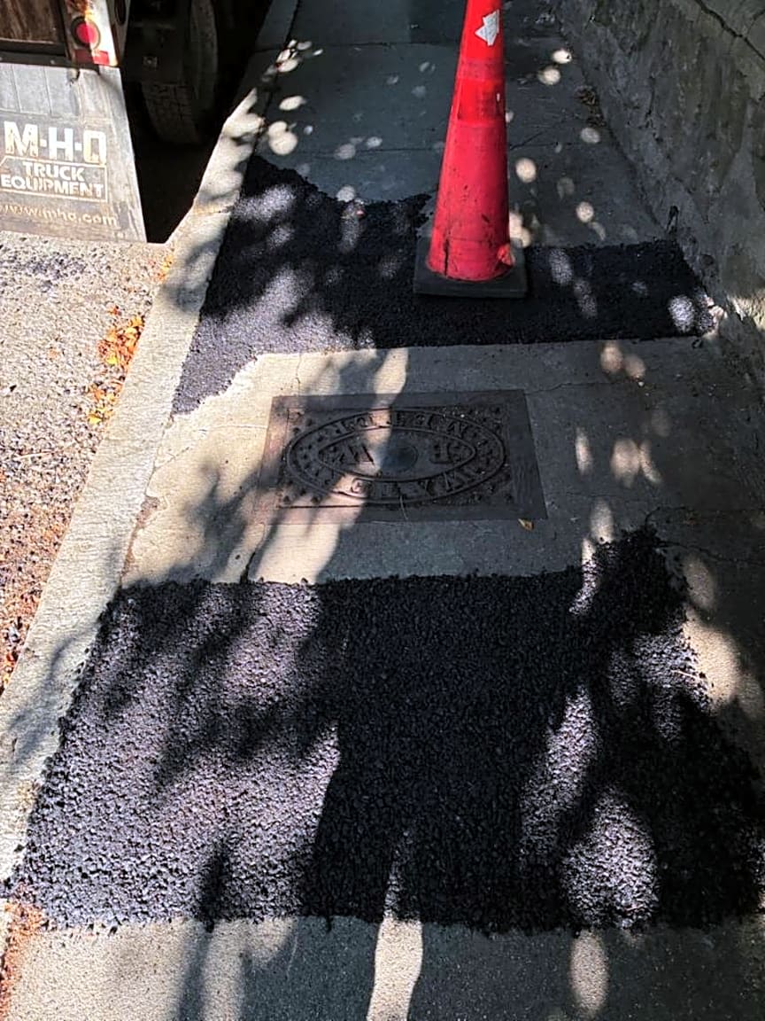 Image submitted with report