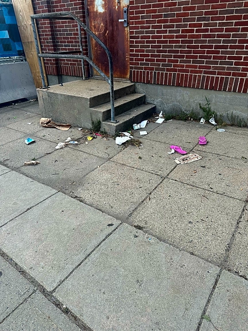 Image submitted with report
