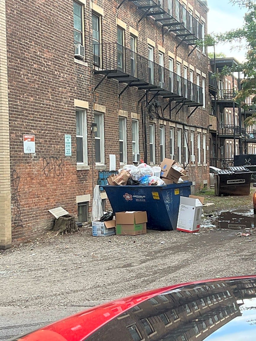 Image submitted with report