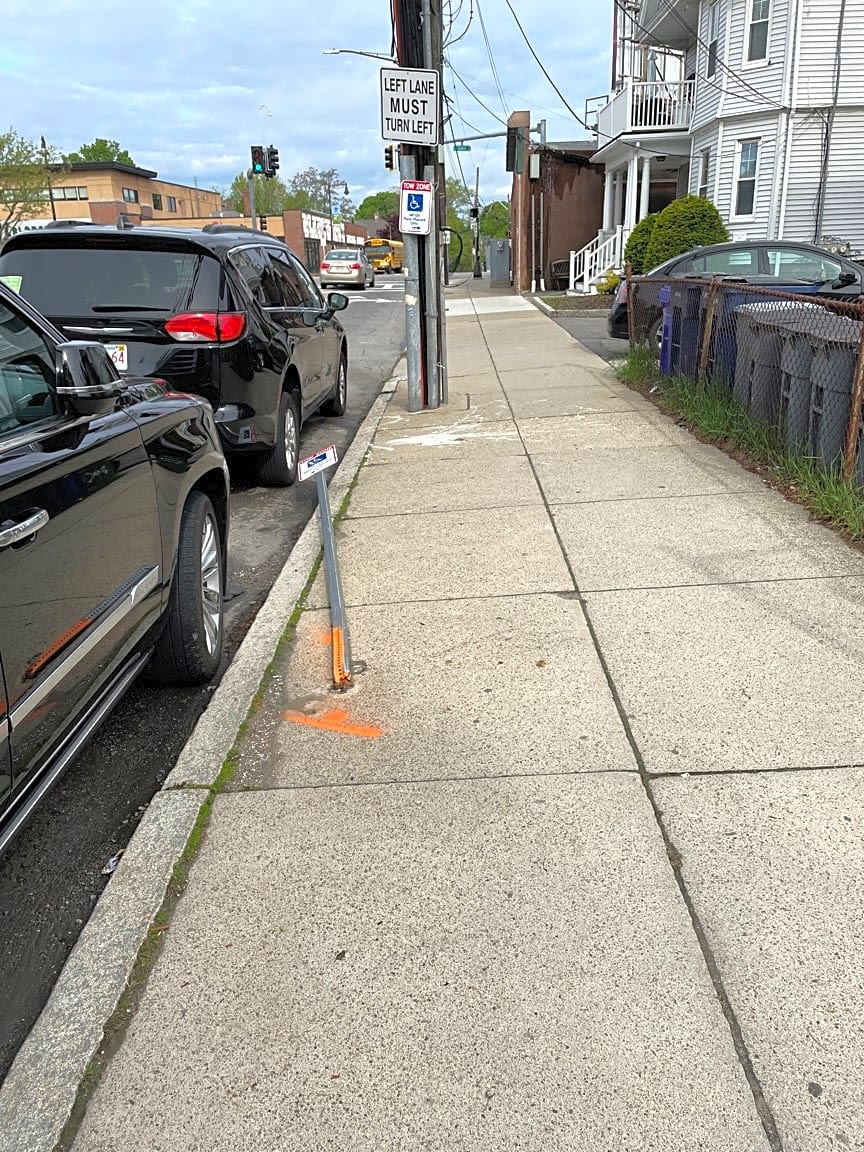 Image submitted with report