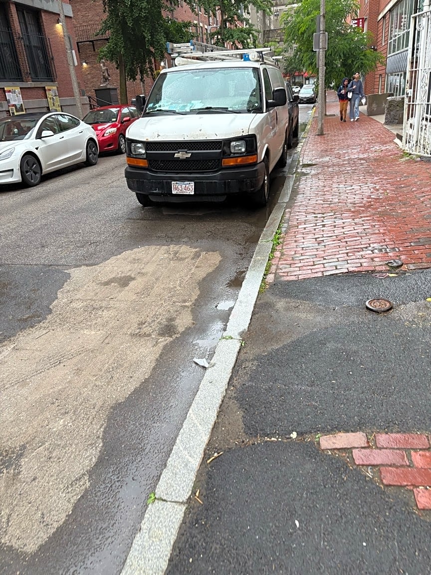 Image submitted with report