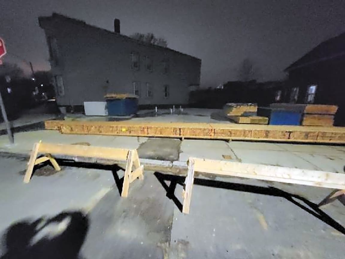 Image submitted with report