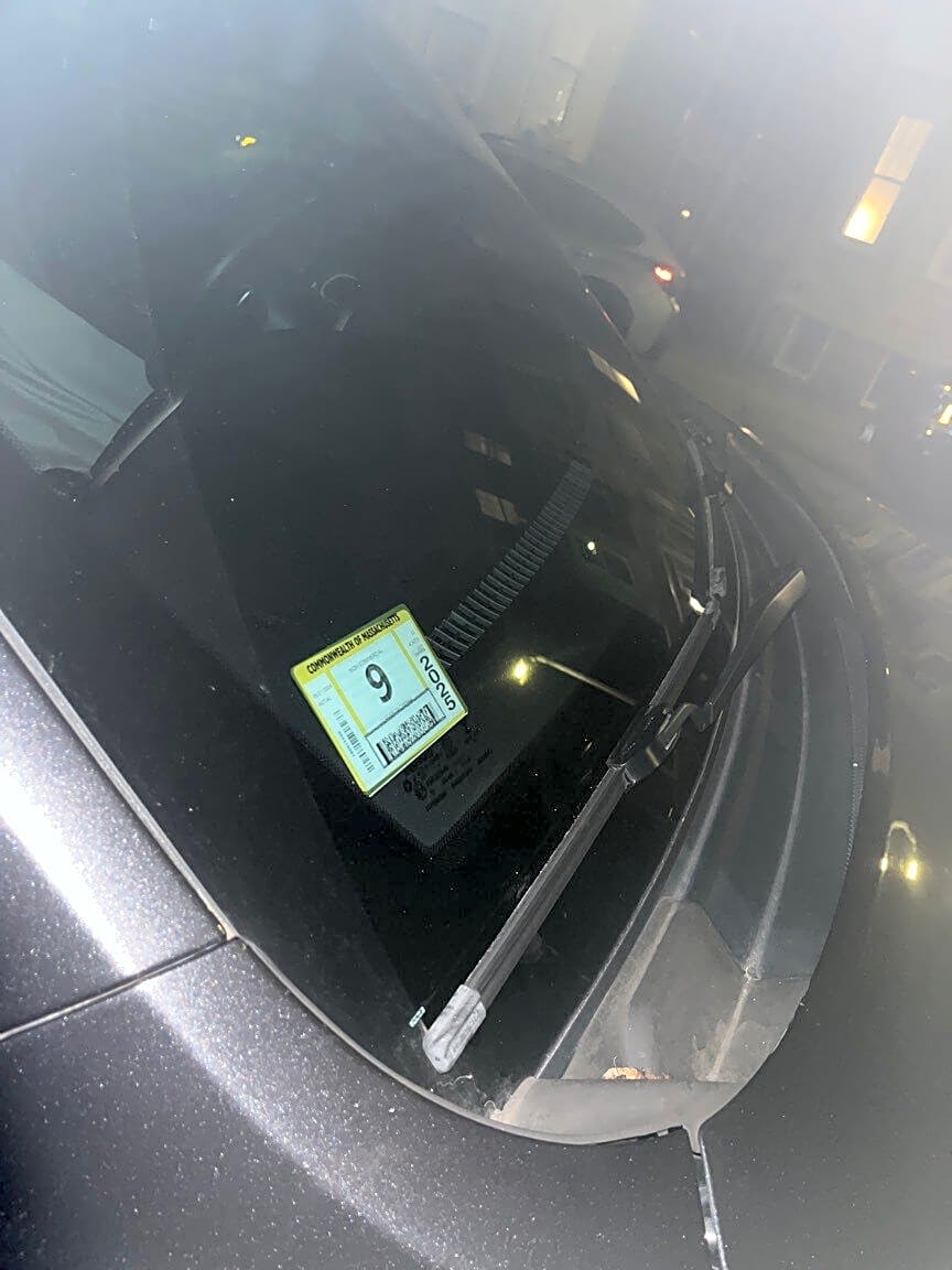 Image submitted with report