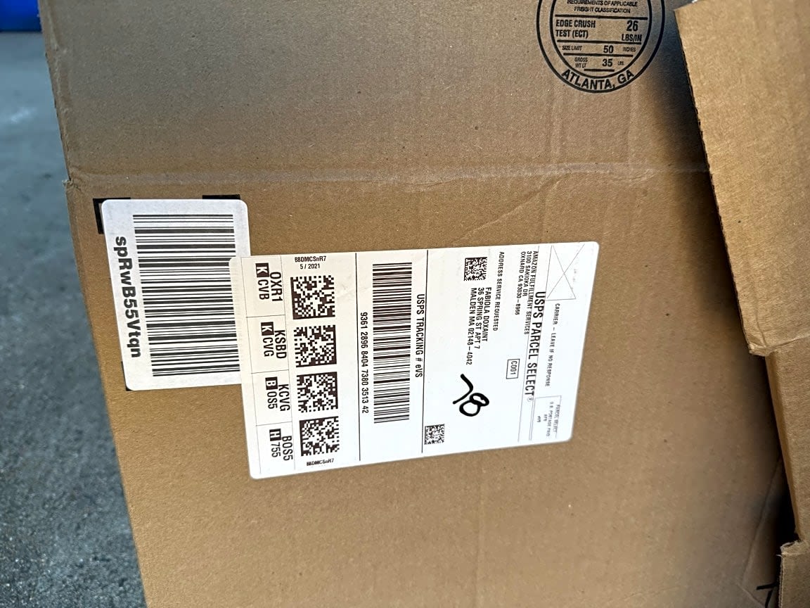 Image submitted with report