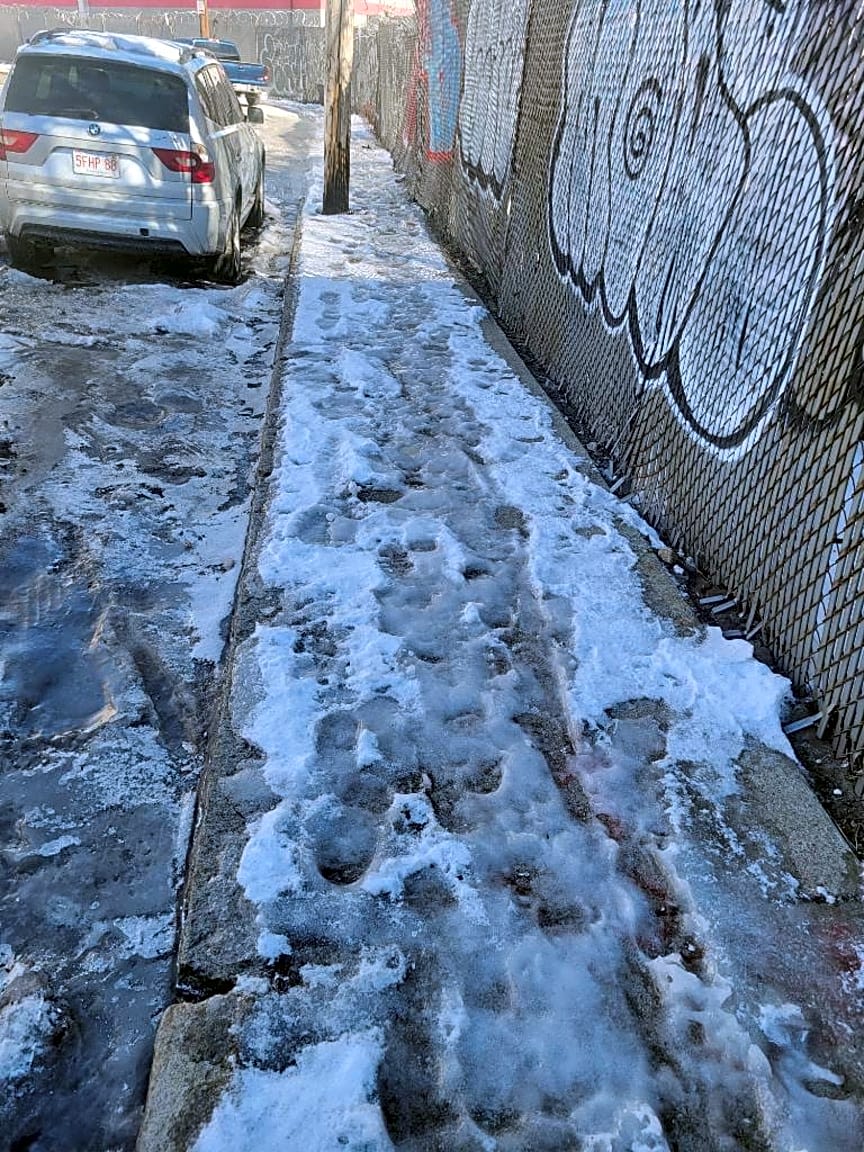 Image submitted with report