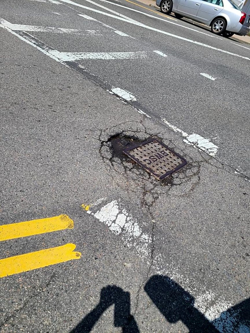 Image submitted with report