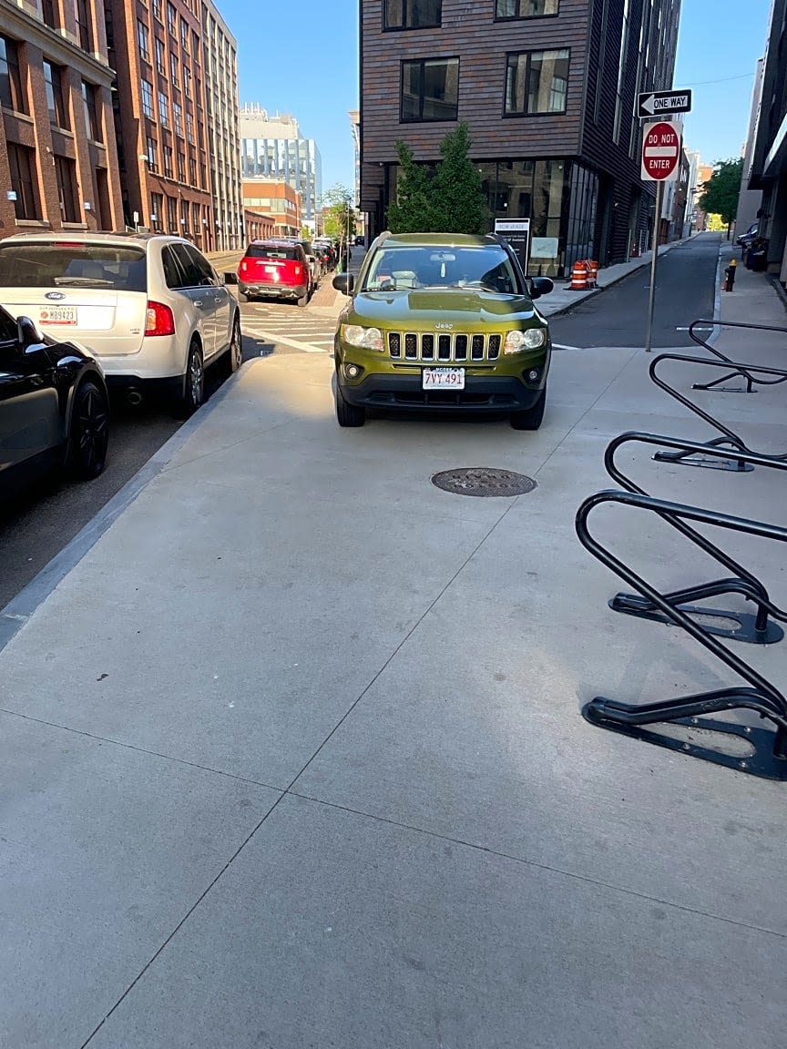 Image submitted with report