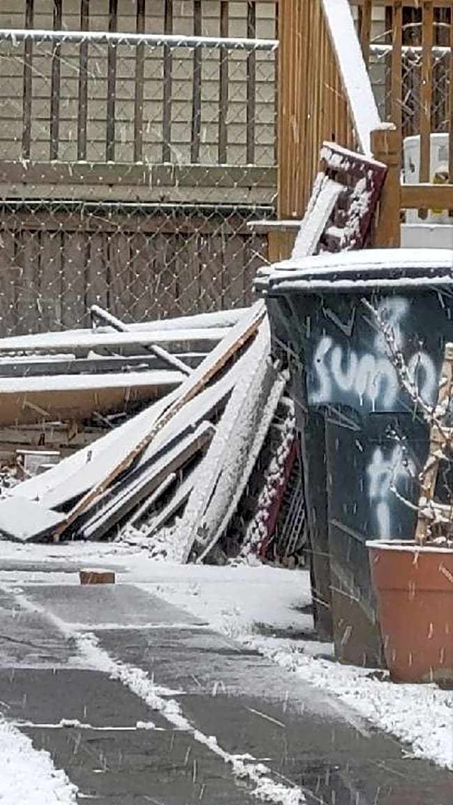 Image submitted with report