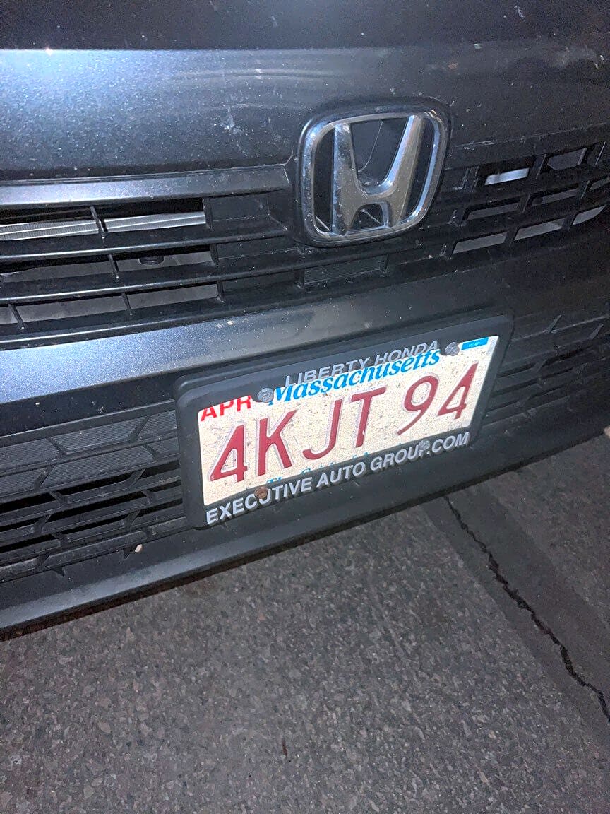 Image submitted with report