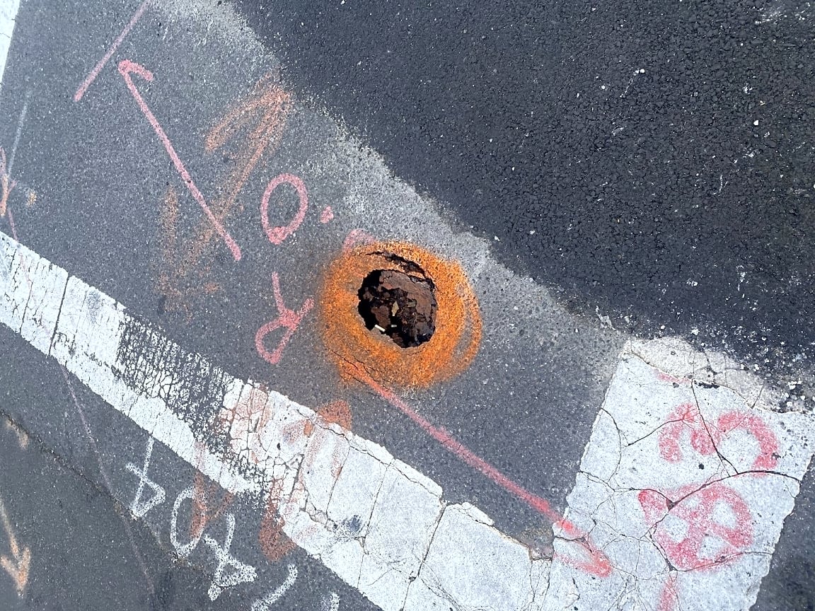 Image submitted with report