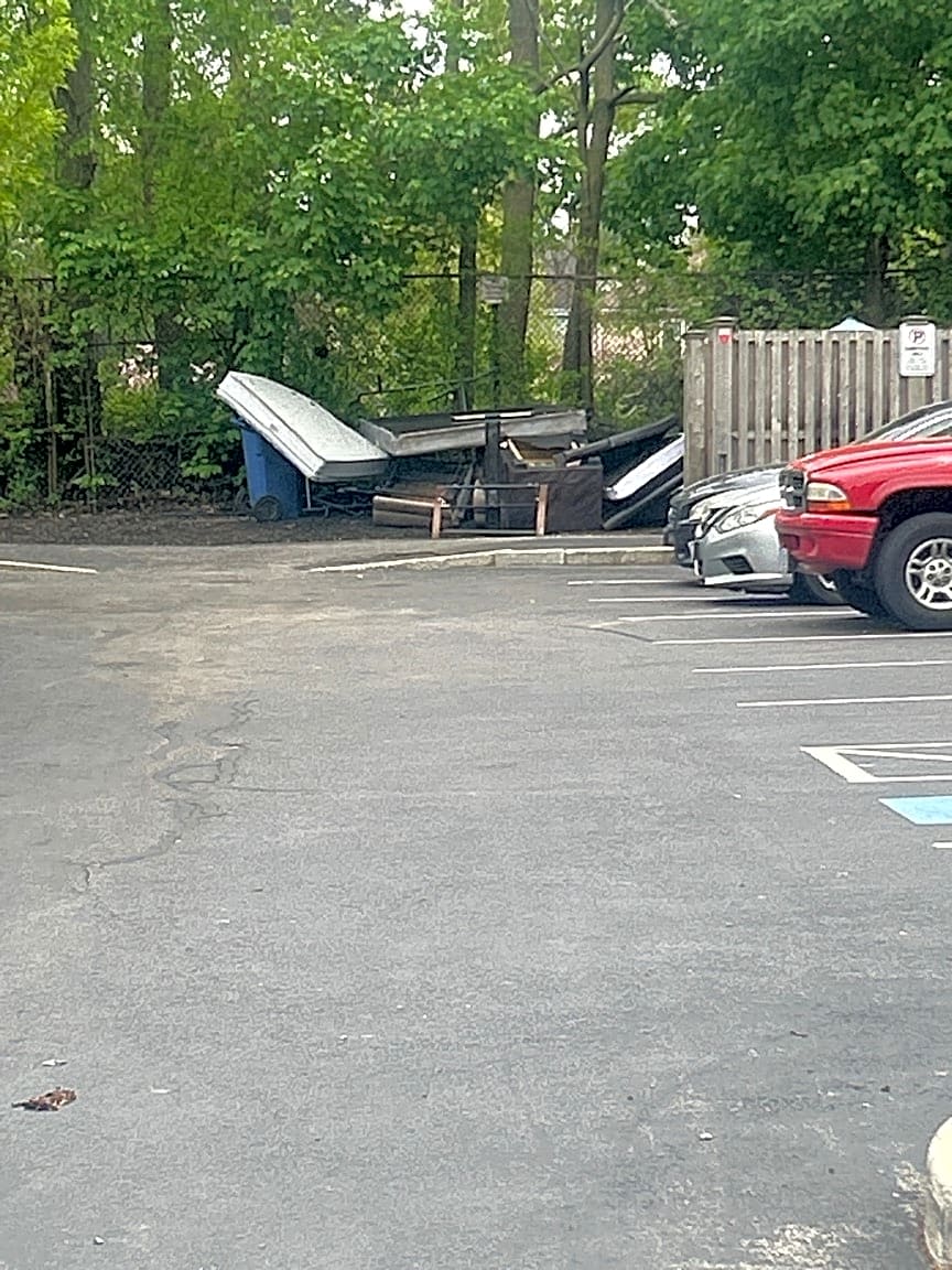 Image submitted with report