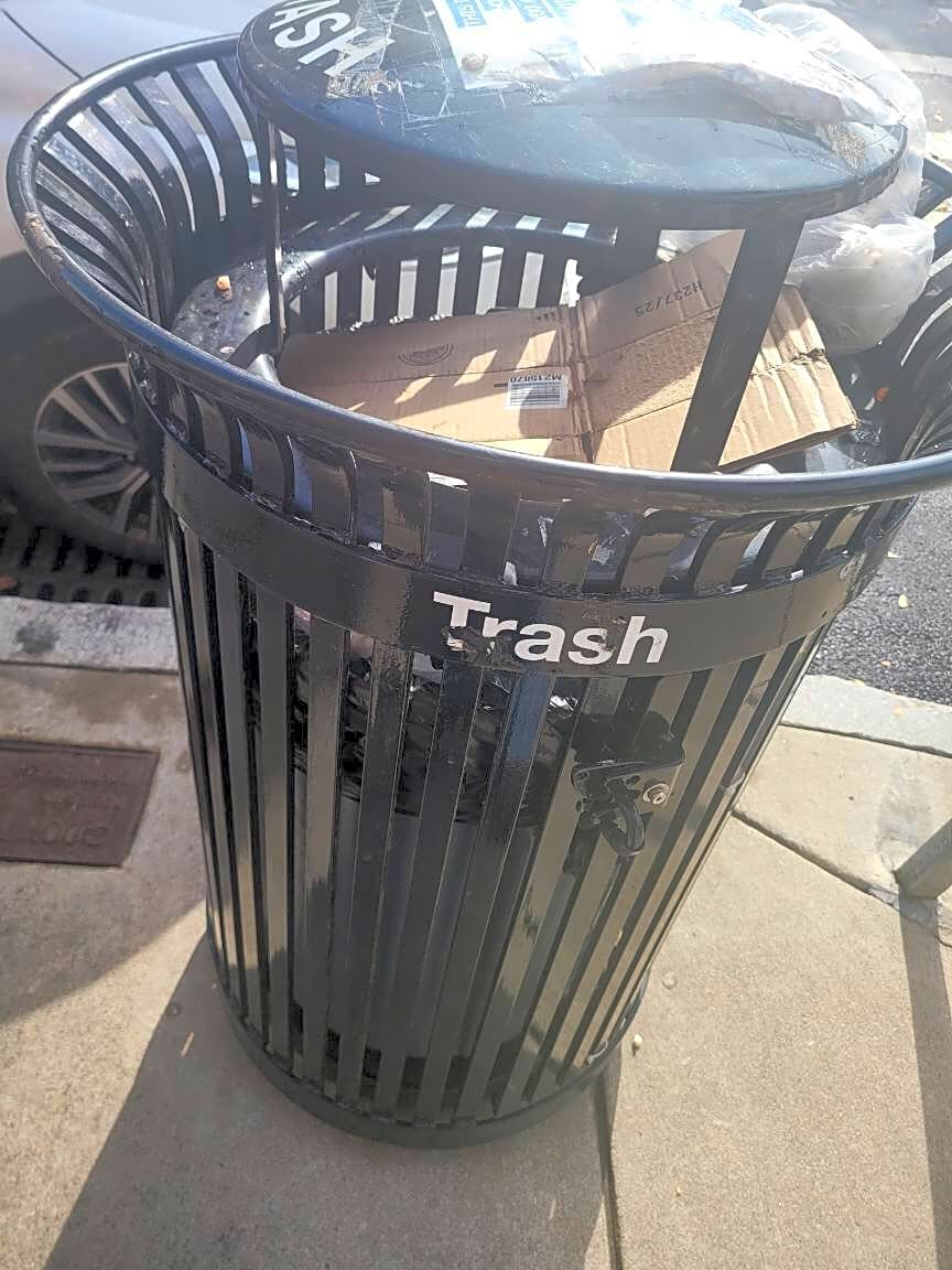 Image submitted with report