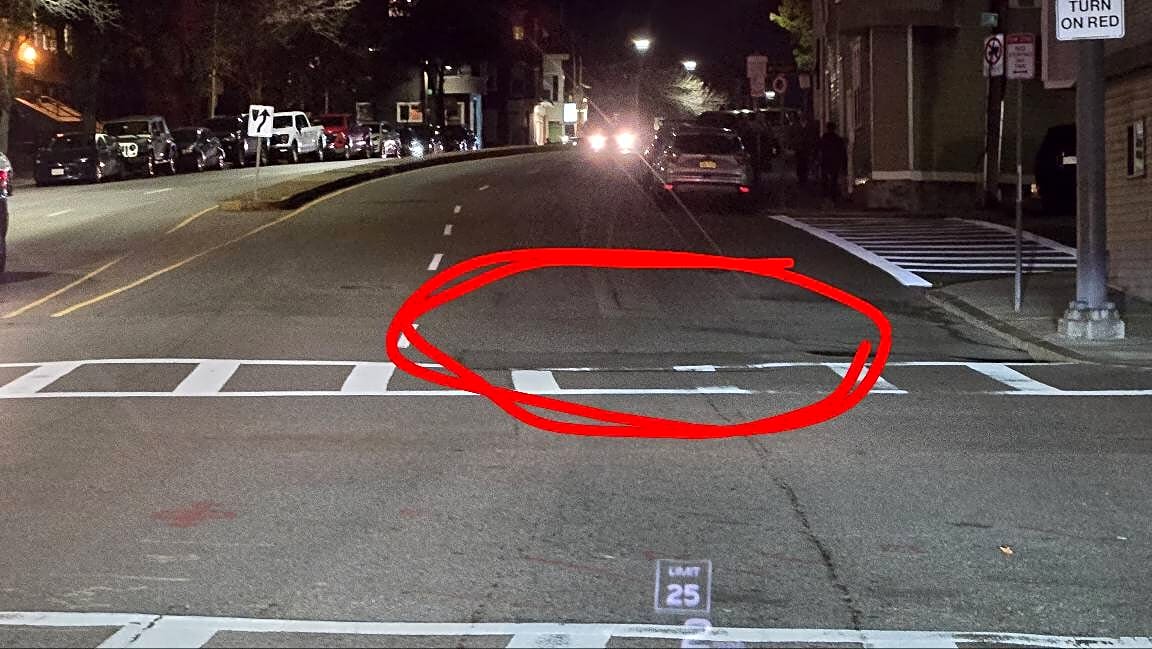 Image submitted with report