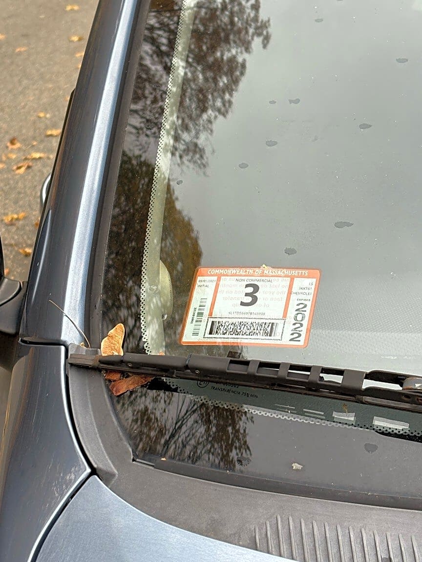 Image submitted with report