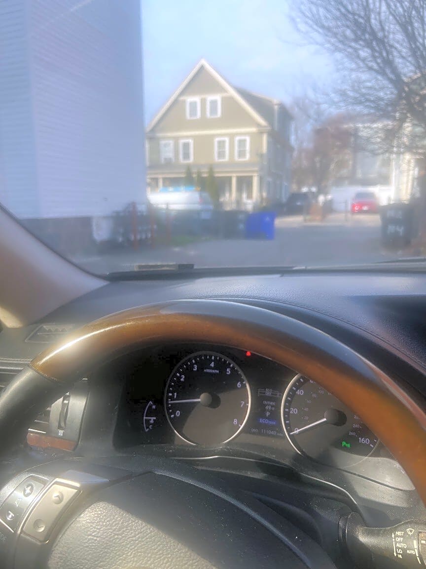 Image submitted with report