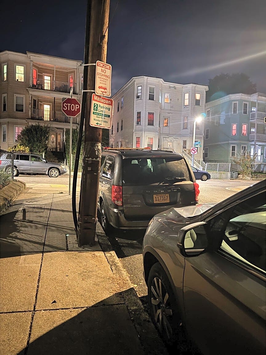 Image submitted with report