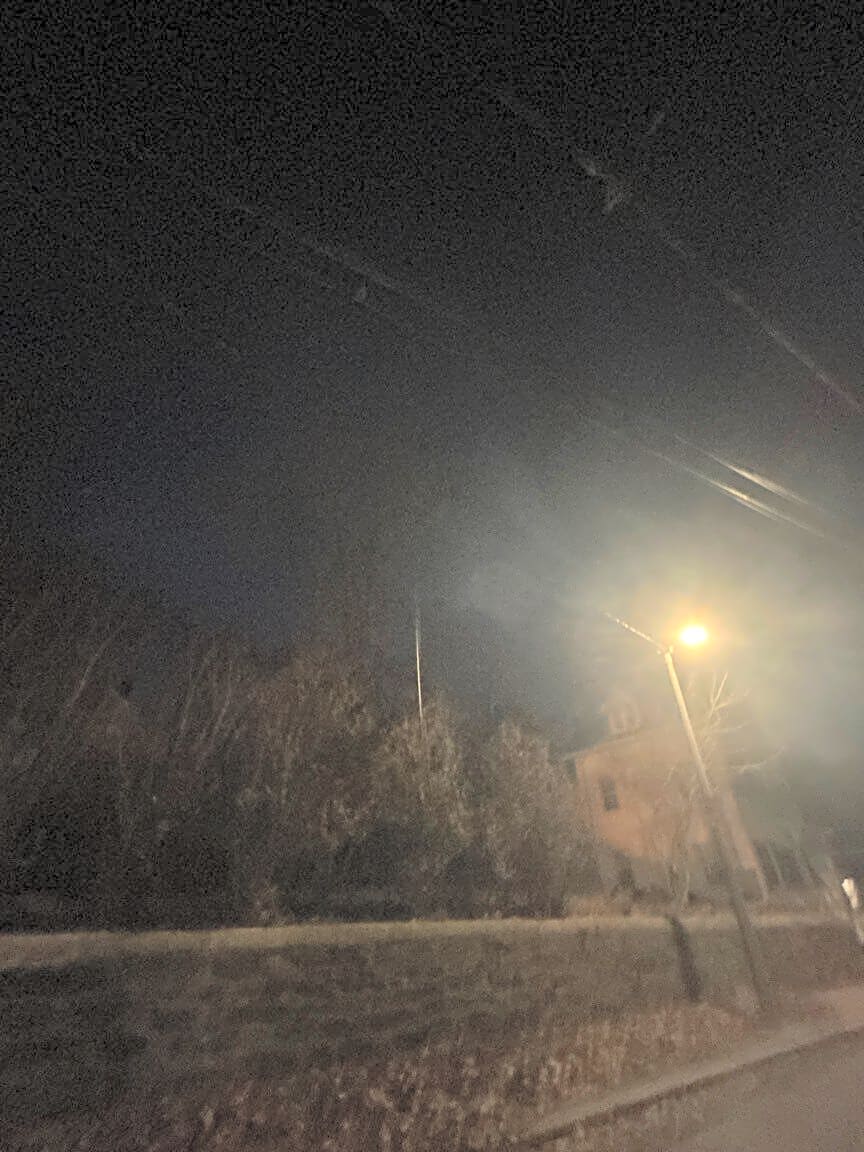 Image submitted with report